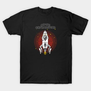 Space Exploration Retro T-Shirt